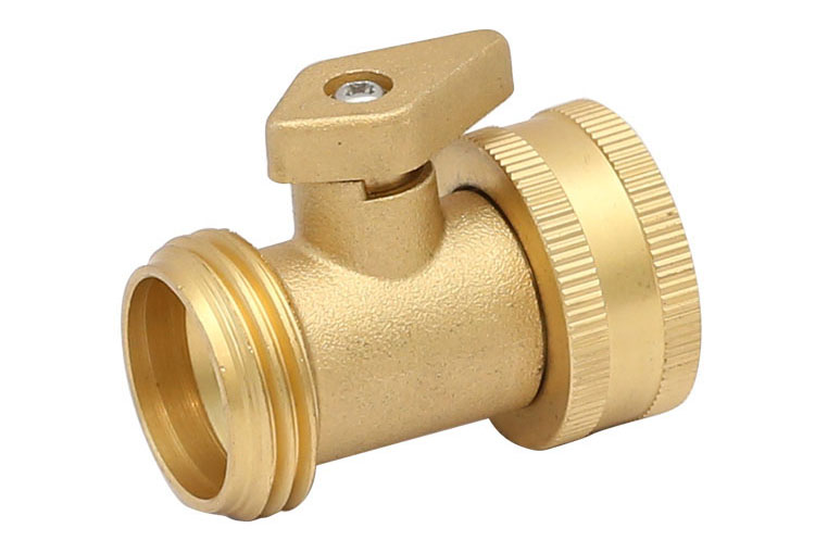 پیتل shut-off valve with copper handle made in China