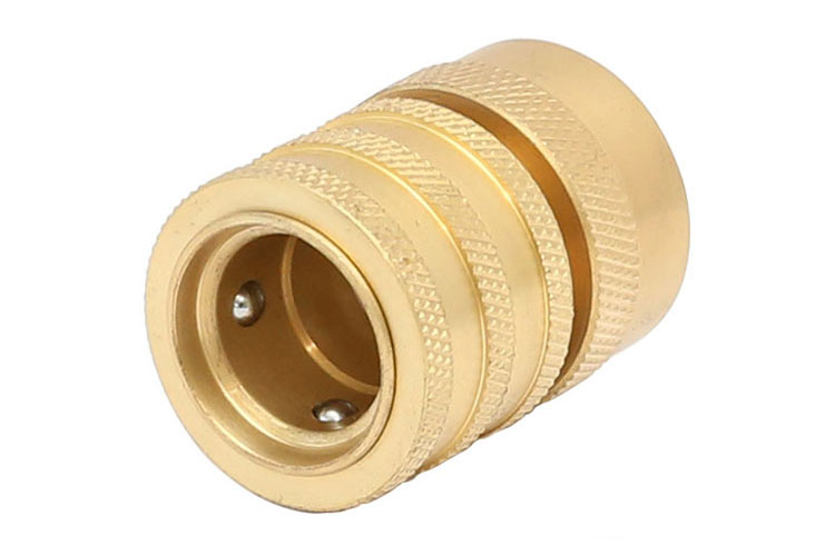 3 / 4â €Female پیتل Quick Hose Connector with water stop